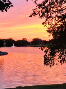 Lake Sunset Pic for Newsletter